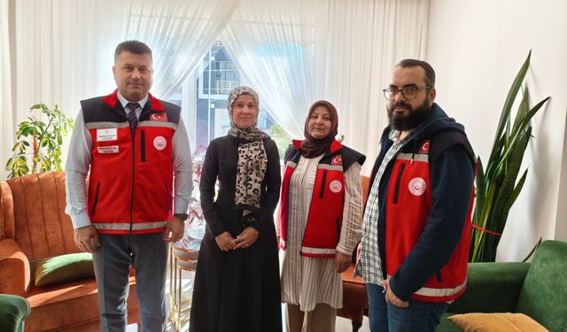 Kırşehir’de şehit ailelerine manevi destek