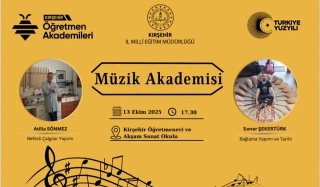 Öğretmenler sanatın usta ellerinde buluşacak