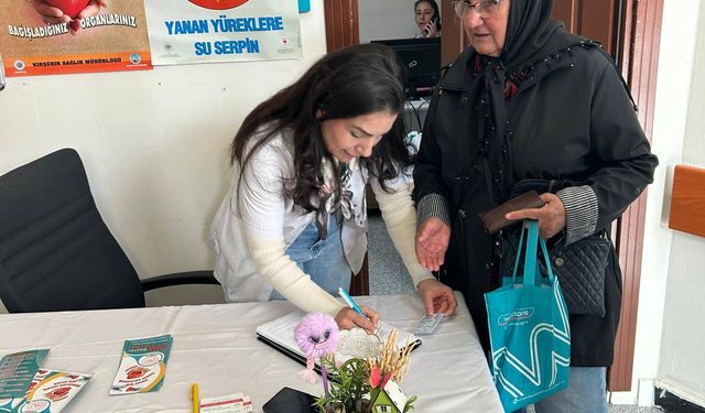 Kırşehir’de Kanser ve Organ Nakli Farkındalığı