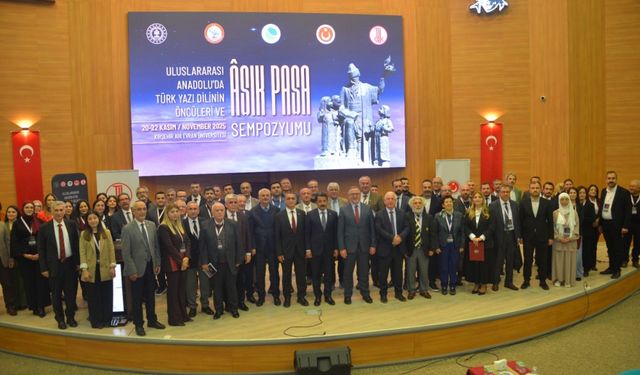 Aşık Paşa Sempozyumu’nun kapanışında Türk yazı dilinin köklü mirası öne çıktı