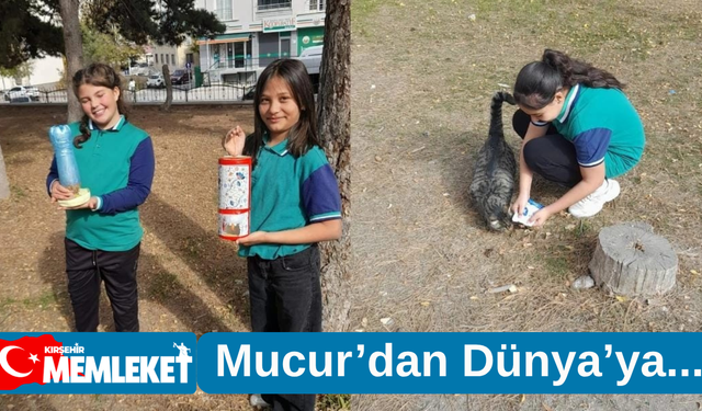 Mucur’dan Dünya sahnesine: Öğrenciler iklim eyleminde