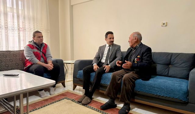 Kaymakam Öğüt’ten Kore Gazisine vefa