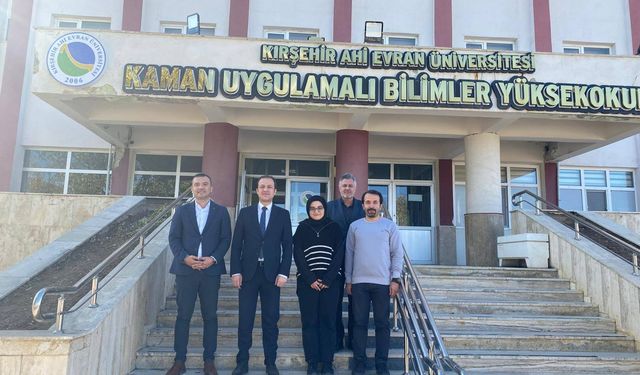 Kaymakam Tok, yüksekokullardaki eğitim adımlarını yerinde inceledi