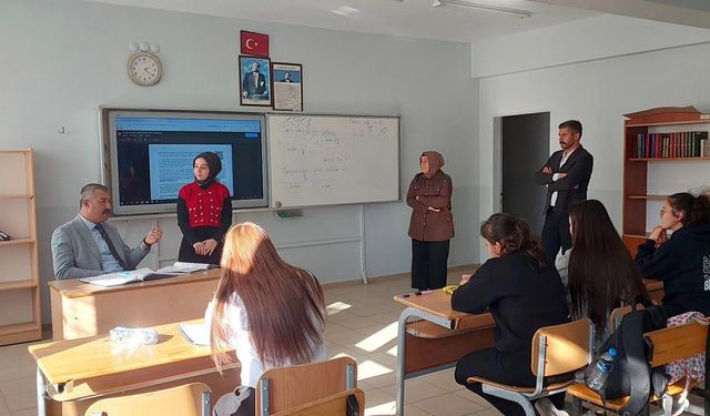 Kırşehir Çiçekdağ’da sınıf sınıf eğitim takibi