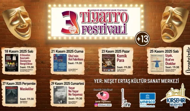 Kırşehir’de perde açılıyor