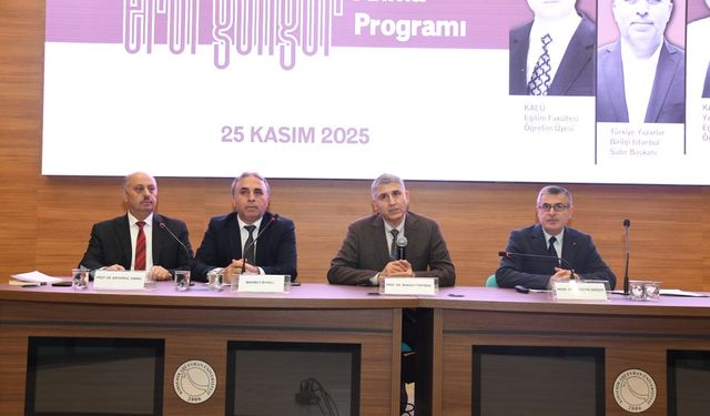 Kırşehir’de Prof. Dr. Erol Güngör’ün izleri yeniden hatırlandı