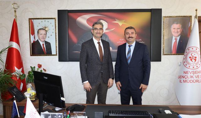 Kırşehir’den Nevşehir’e gençlik ve sporda iş birliği adımı