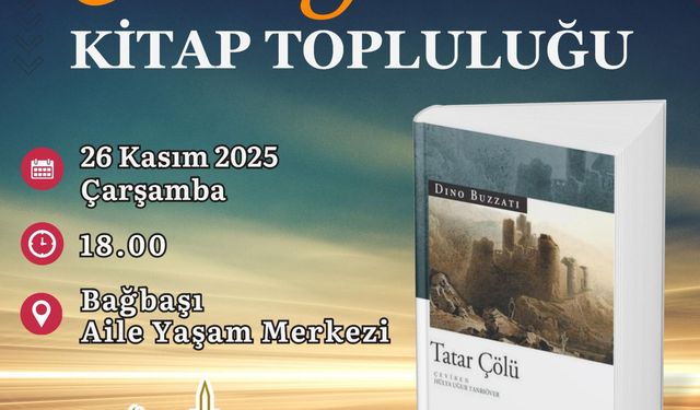 Kitap tutkunları Dino Buzzati’nin Tatar Çölü’nü tartışacak