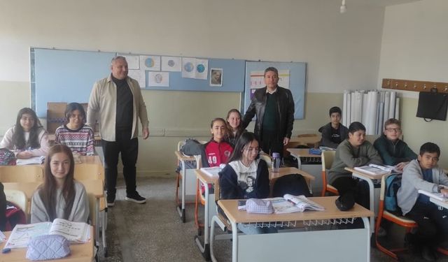 Mucur’da Fatih Ortaokulu’nda DYK denetimi