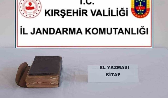 Kırşehir’de Tarihi Eser Niteliğinde El Yazması Kur’an-ı Kerim ele geçirildi