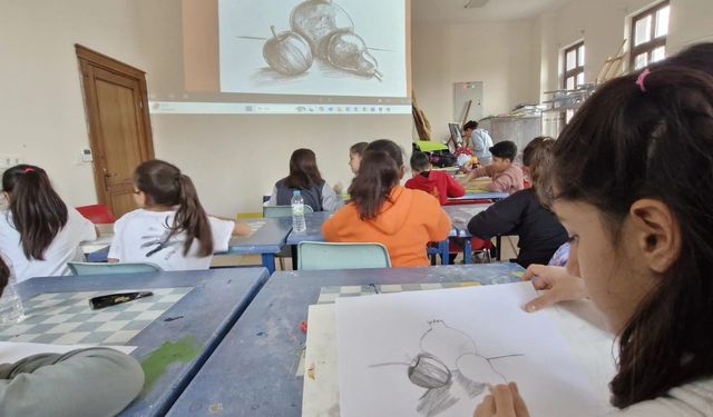 Kaman Gençlik Merkezi’nde sanat dolu günler