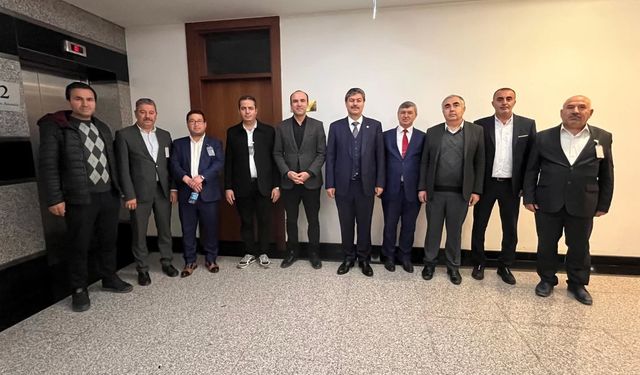 Vekil Erkan'a eğitim çalışanlarının talepleri iletildi