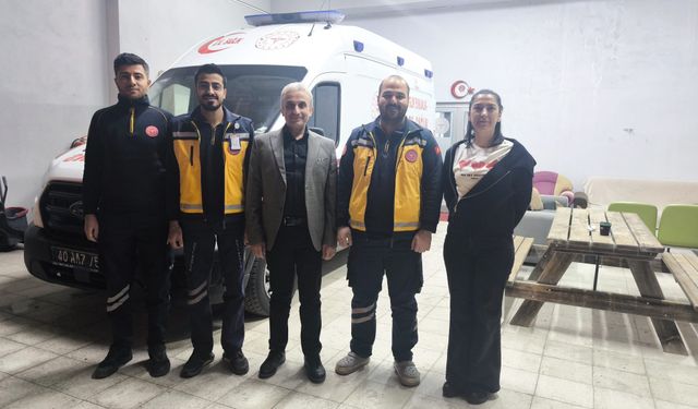 Acil sağlık çalışanlarına Teşekkür!