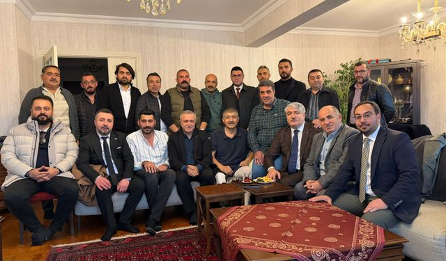 Başkan Kaya ve ekibi, Hayati Çetin’in yanında