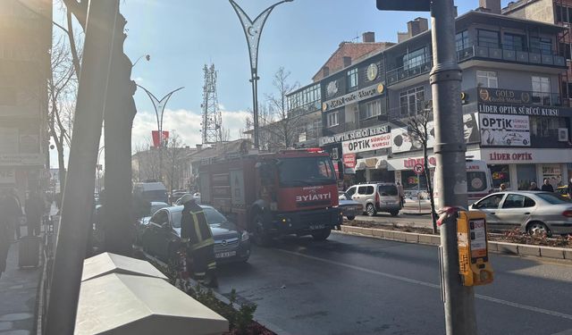 Ankara Caddesi’nde korkutan dakikalar