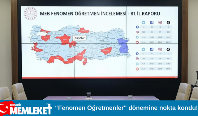 “Fenomen Öğretmenler" dönemine nokta kondu!