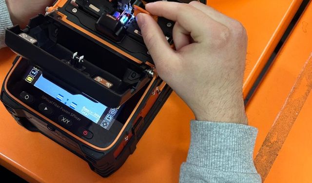 Fiber optik uygulamalar gerçek ortamda öğreniliyor