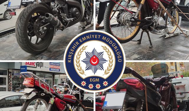 Kırmızı Işık, Kask, Ehliyet… Kırşehir trafiğinde kuralsızlığa geçit yok