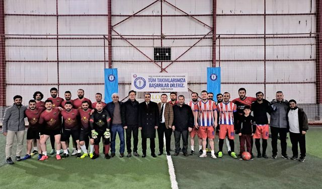 Halı Saha Futbol Turnuvası başladı