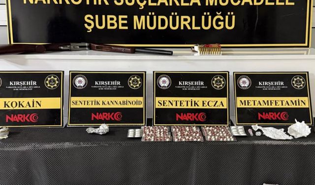 Kırşehir'de narkotik operasyonu!