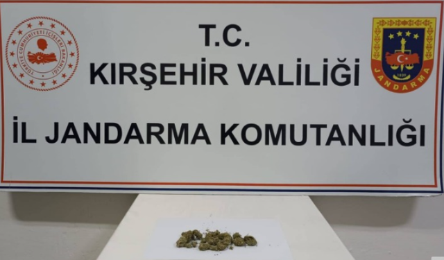 50 Gram yasaklı madde ele geçirildi
