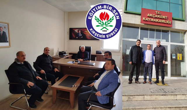 Akçakent’te eğitim çalışmaları konuşuldu!