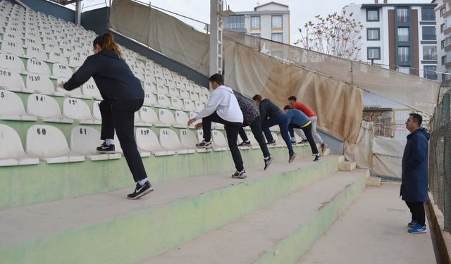 Ahi Stadyumu’nda güç, disiplin ve hedef buluştu