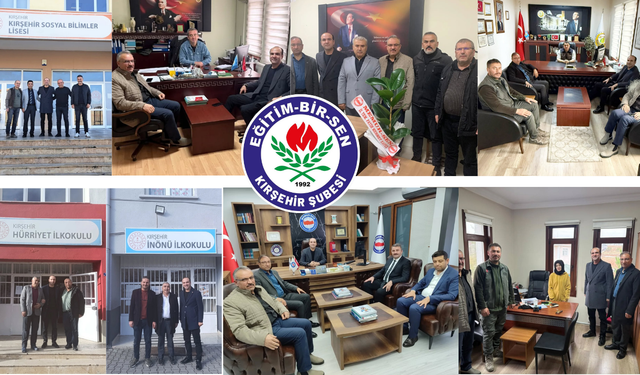 Kırşehir’de eğitim ve kamu kurumlarında dayanışma!