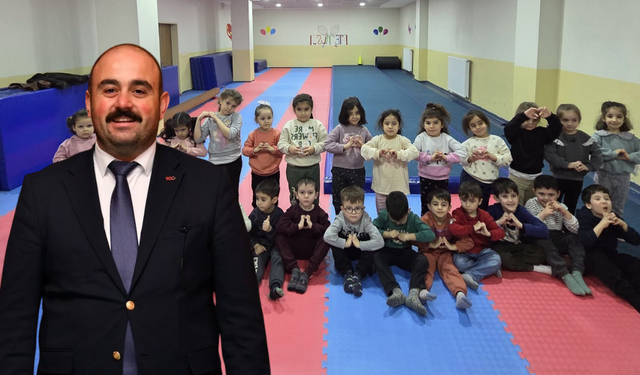 30 Ağustos Zafer İlkokulu’nda yeni spor salonu miniklerle canlandı