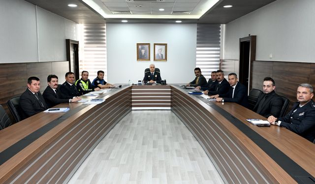 Kırşehir’de asayiş güçleri toplandı