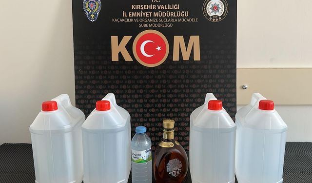 Kırşehir'de kaçak ürünler ele geçirildi