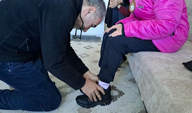 Düger’den Kaman’da 50 çocuğa kış desteği