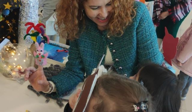 Çocuklar ve sanat aynı koridorda buluştu