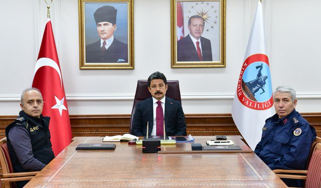 Kırşehir Heyeti Güvenlik Toplantısında