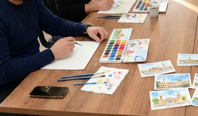 Kartpostallar tuvale dönüşecek