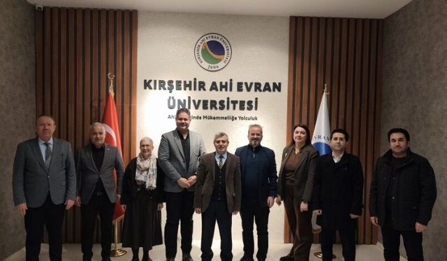 Kırşehir Ahi Evran Üniversitesi’nden Mersin Üniversitesi Heyeti’ne BKYS sunumu