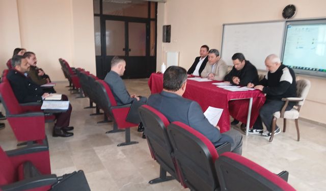 Mucur’da eğitimde ilk dönem değerlendirmesi yapıldı