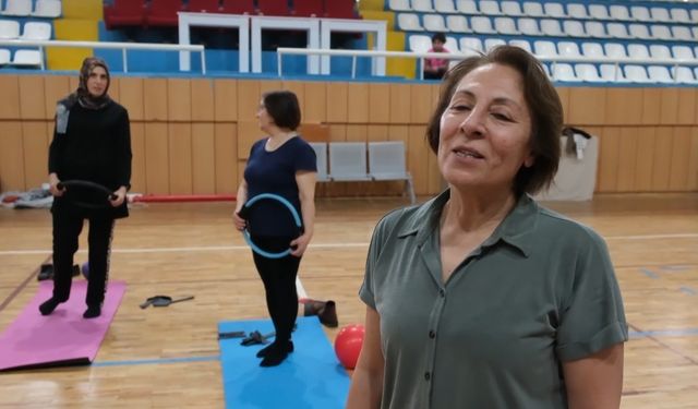 Mucur’da kadınlar 13 yıldır sağlıklı yaşam için spor yapıyor