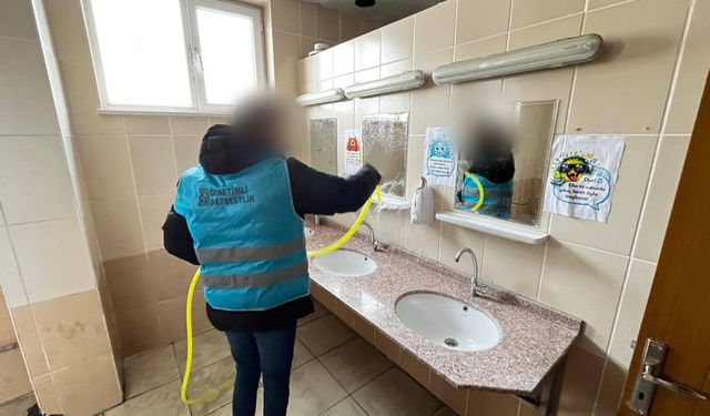 Yarıyıl tatilinde okul seferberliği