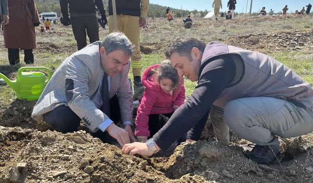 Kırşehir’de Ormancılık Haftası’nda Fidanlar Toprakla Buluştu