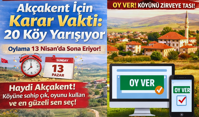 Akçakent’te En Güzel Köy hangisi?