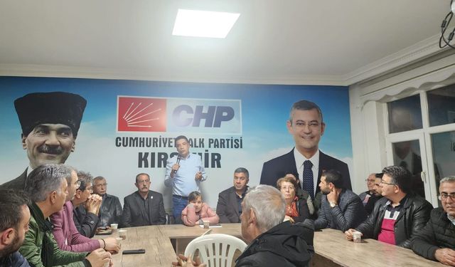 CHP Kırşehir: “Siyasi Rekabetin Yeri Sandıktır”