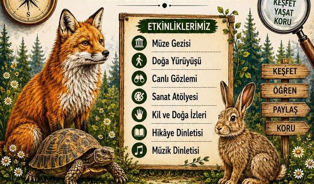 Kırşehirli Minikler Tabiatın Kalbine İniyor