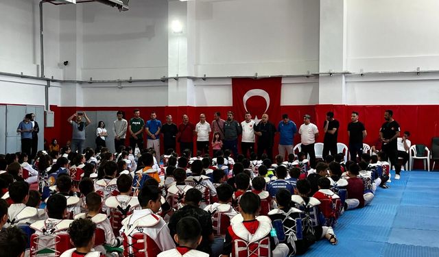 Taekwondo Anadolu Güç Birliği Kampına Kırşehir damga vurdu!