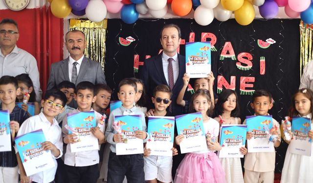 Kaymakam Tok, öğrencilerin heyecanına ortak oldu