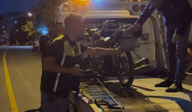 Ehliyetsiz Sürücüye Ceza, Motosiklete 30 Gün Men