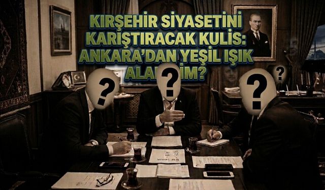 Kırşehir Siyasetini Karıştıracak Kulis: Ankara’dan Yeşil Işık Alan Kim?