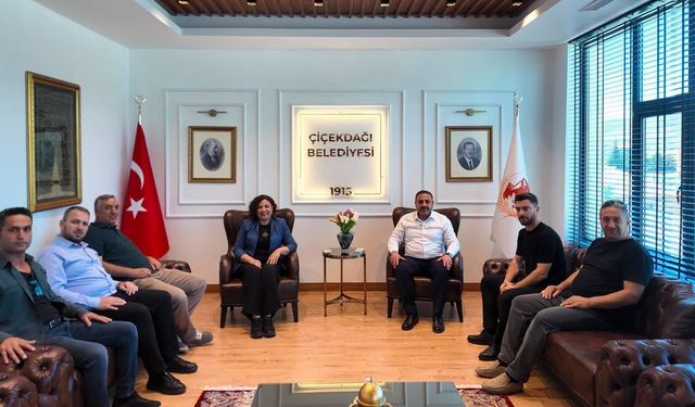 AK Parti heyeti Çiçekdağ’da bir araya geldi!