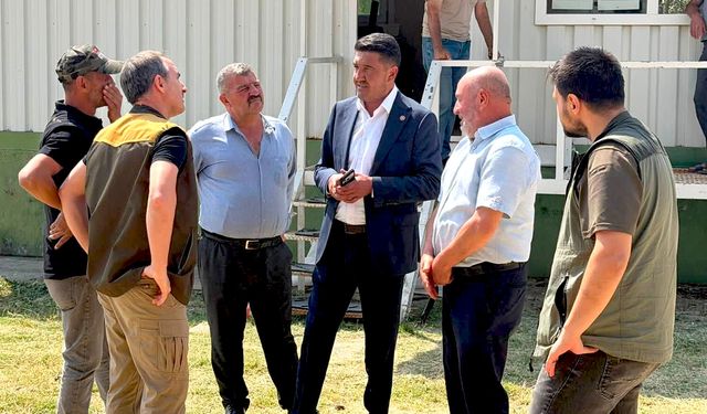 Eğitim ve üretim için sahada yakın takip