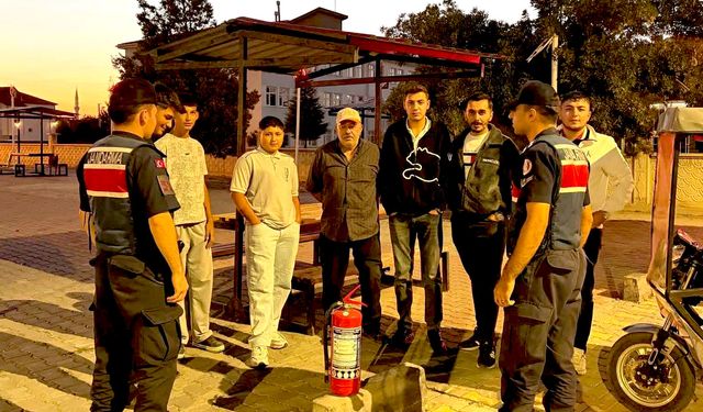 Jandarmadan yangın seferberliği!
